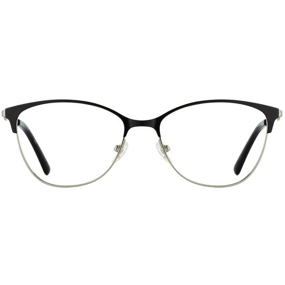 NEW Cote d\'Azur 314 Black and Silver CatEye Eyeglasses main image 4